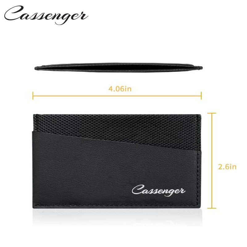 Cassenger Premium Italian Leather Business Card Cases