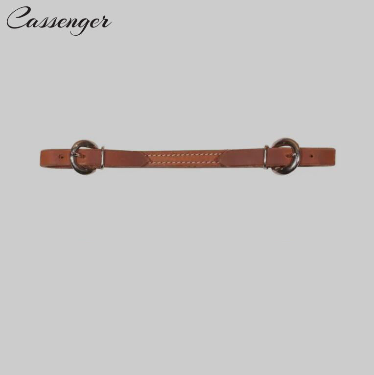 Cassenger Leather Curb Strap