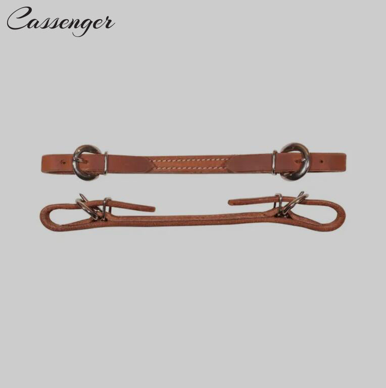 Cassenger Leather Curb Strap