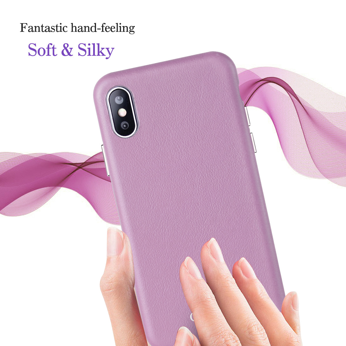 Cassenger Genuine Italian Leather Phone Case Protective Thin Shell Hard Back Cover for iPhone Xs Max 2018