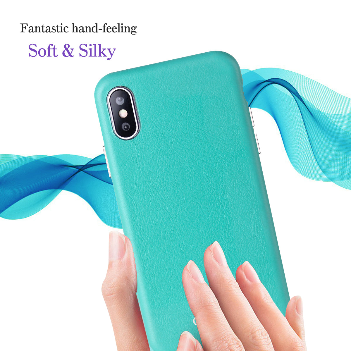 Cassenger Genuine Italian Leather Phone Case Protective Thin Shell Hard Back Cover for iPhone Xs Max 2018